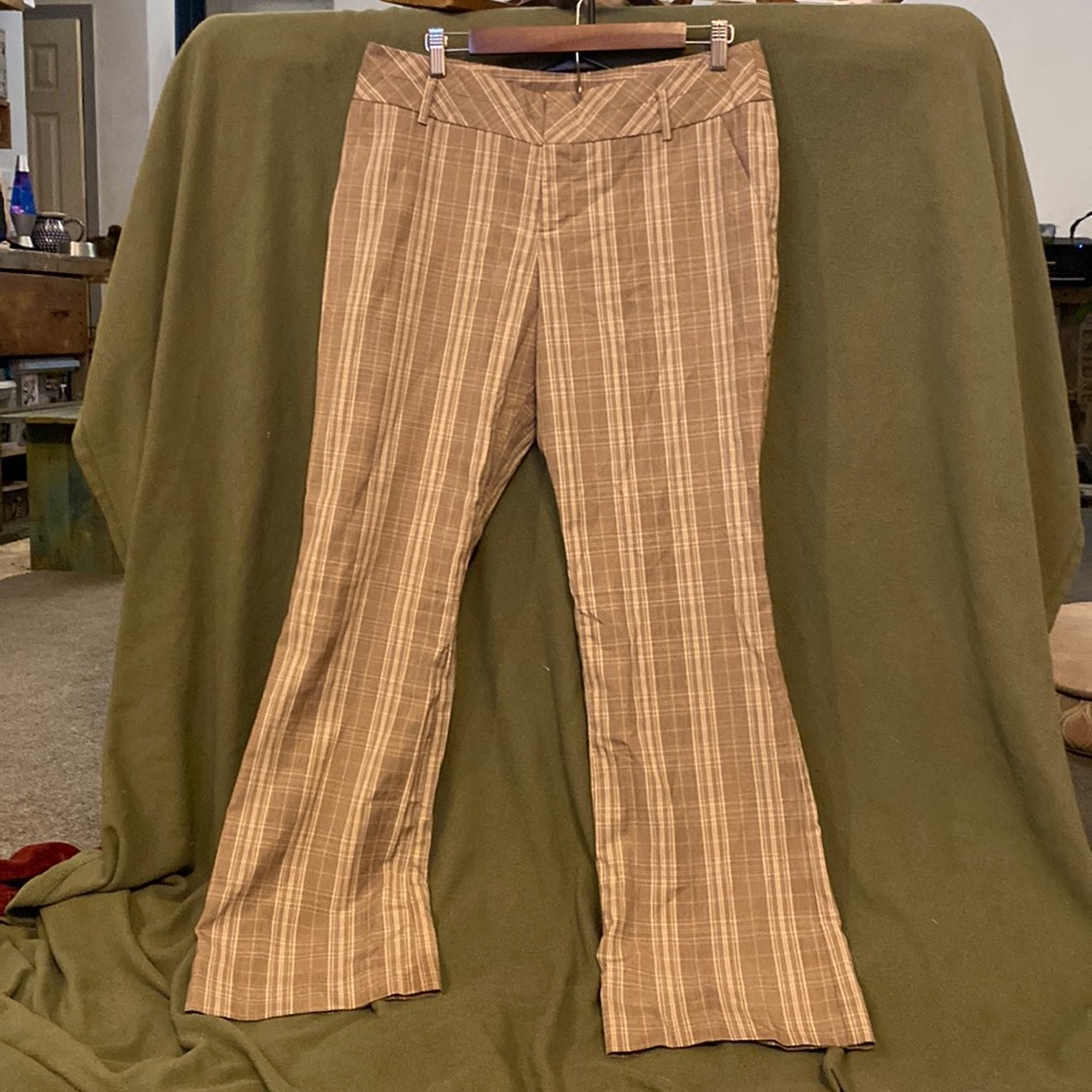 Vintage plaid pant